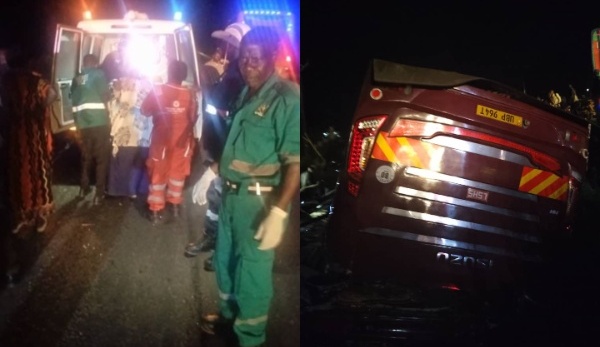 The accident occurred at 2 a.m. near Kabale-Bugonzi, close to Peak Eclat Primary School.