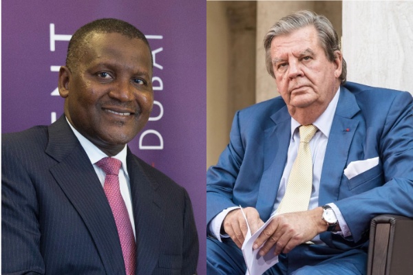 Nigerian businessman and industrialist Aliko Dangote (L) has overtaken his South African counterpart, Johann Rupert, to reclaim the title of Africa’s richest man.