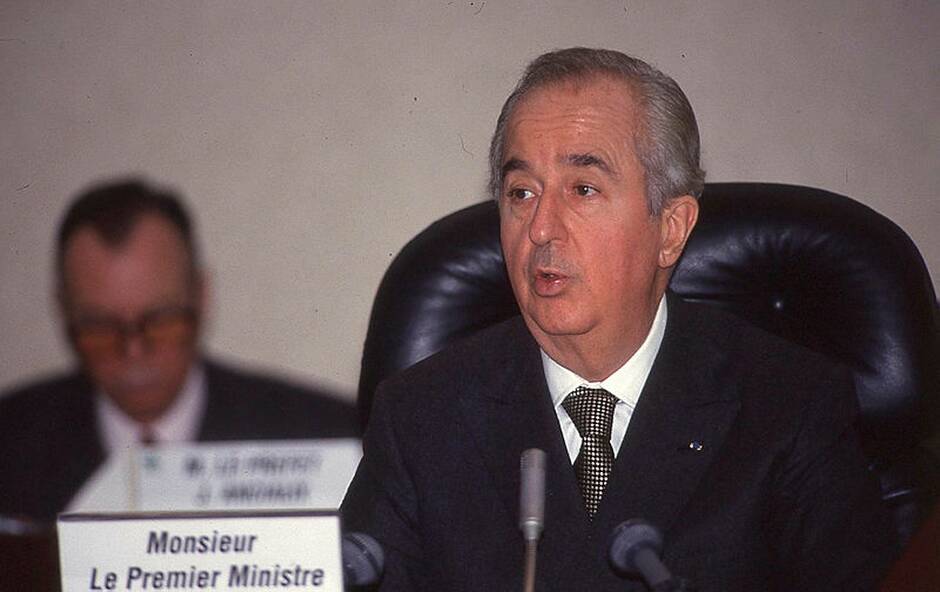 Former French premier Edouard Balladur. 