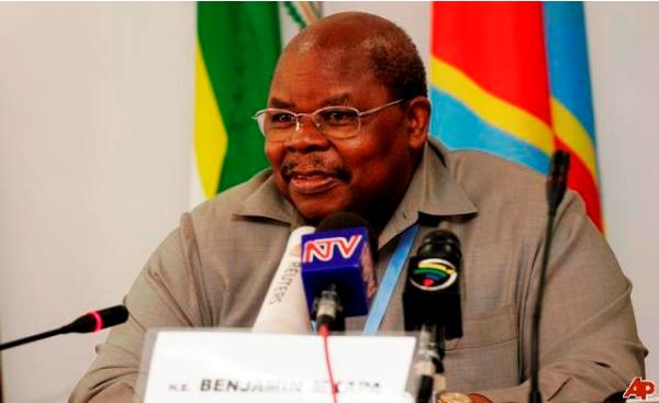 Former President Benjamin Mkapa.