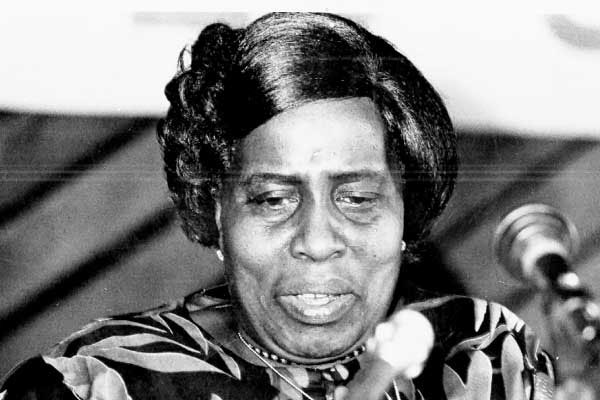 Margaret Wambui, President Uhuru Kenyatta's eldest sister, who died in Nairobi on April 5, 2017.
