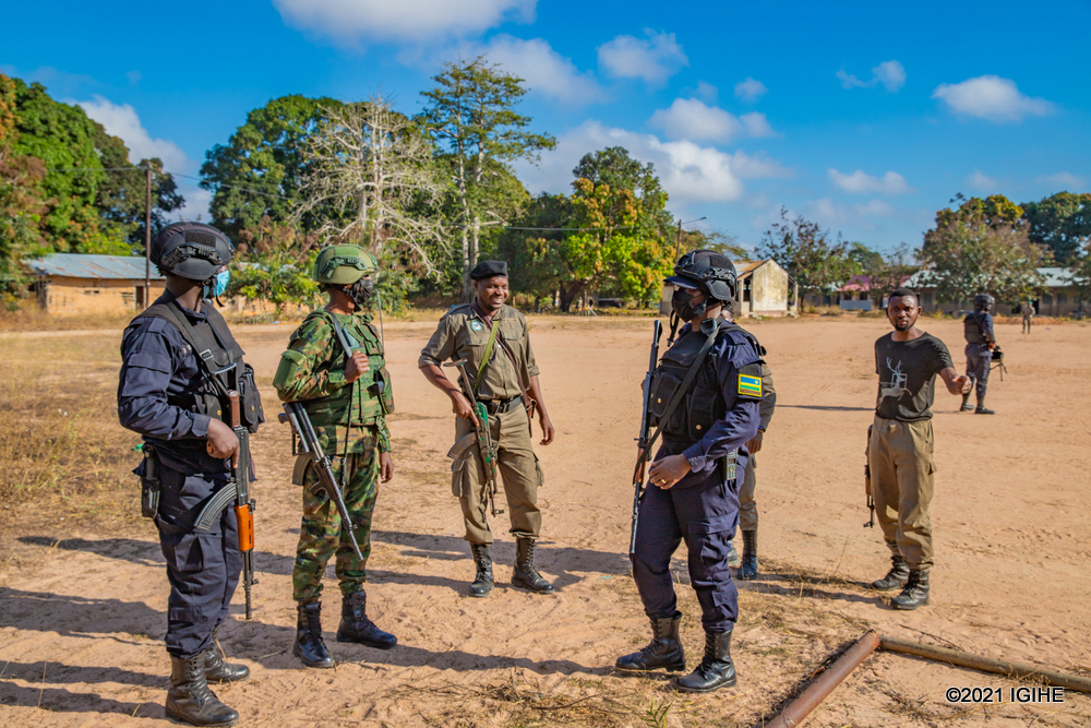 Rwandan and Mozambican troops deployed to fight insurgency have attacked rebels linked the Islamic State of Iraq and the Levant who fled to Mbau forests.  