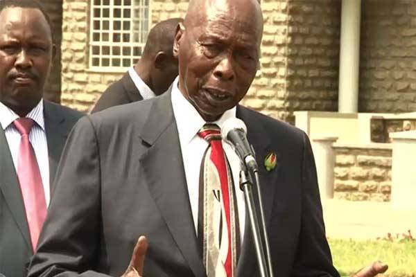 Former President Daniel arap Moi. The High Court has removed his name from a case in which the family of a former Nandi MP Jean-Marie Seroney is seeking compensation over his unlawful detention.