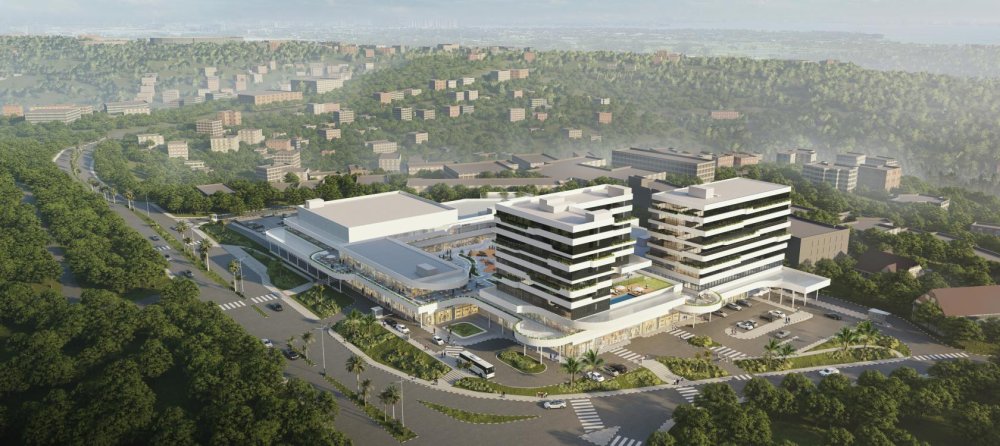 The artistic impression of Inzovu Mall being developed at former premises of the Ministry of Justice and Supreme Court.
