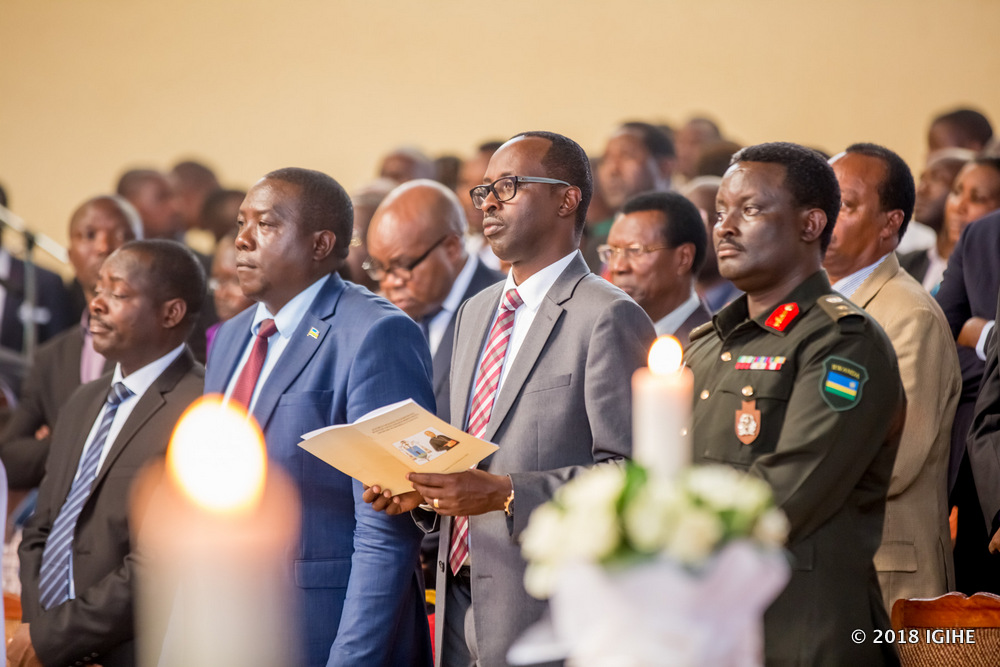Local Government officials attended the burial ceremony