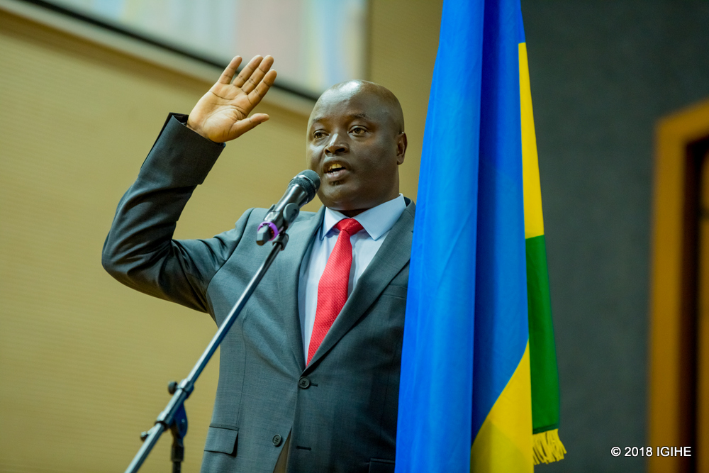 Col. Ruhunga swears in 