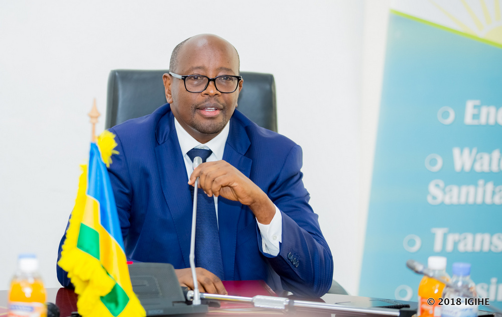 Former Infrastructure Minister James Musoni