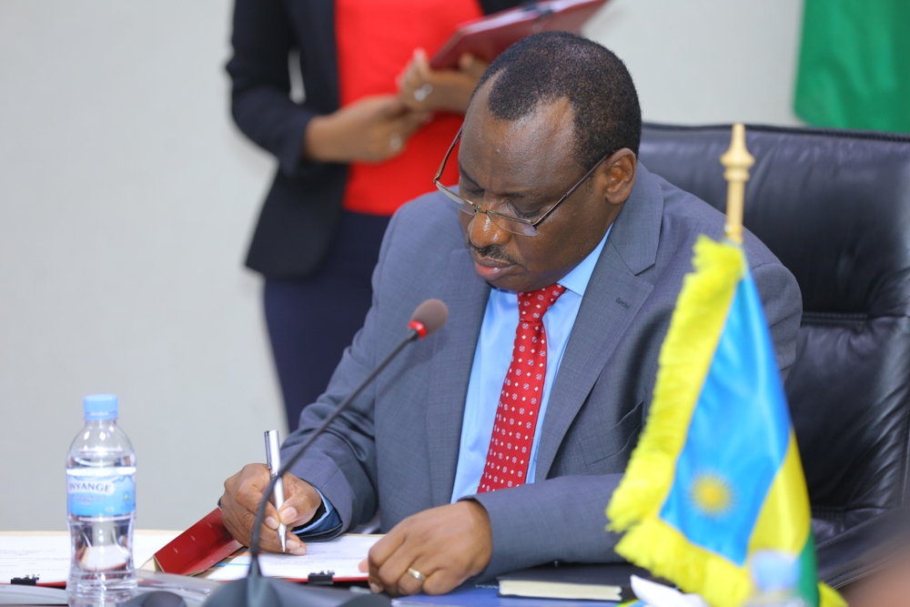 Minister of Finance and Economic Development, Claver Gatete