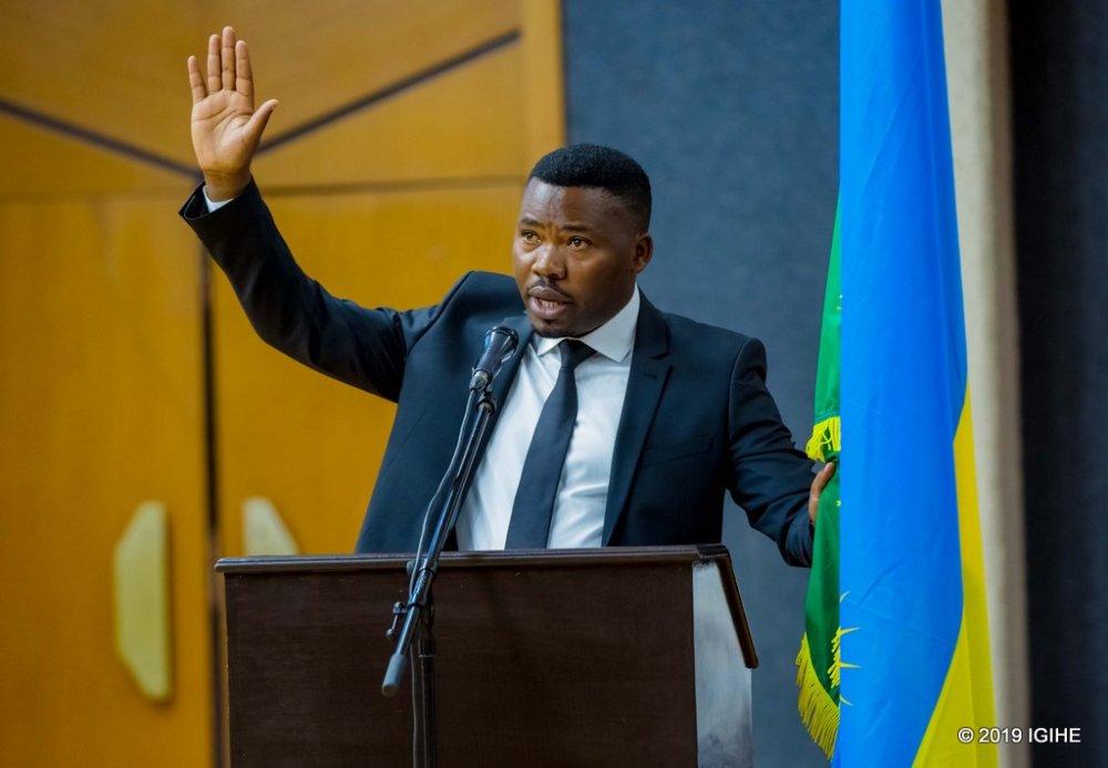 Edouard Bamporiki was appointed State Minister in the Ministry of Youth and Culture