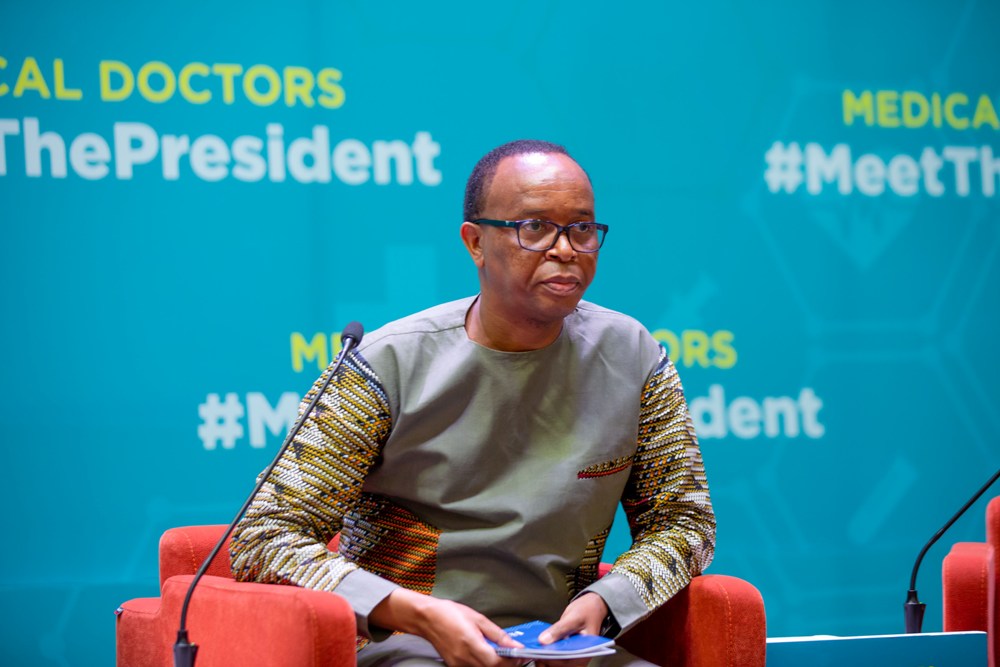 Dr. Mugenzi Dominique Savio is the representative of private medical practitioners