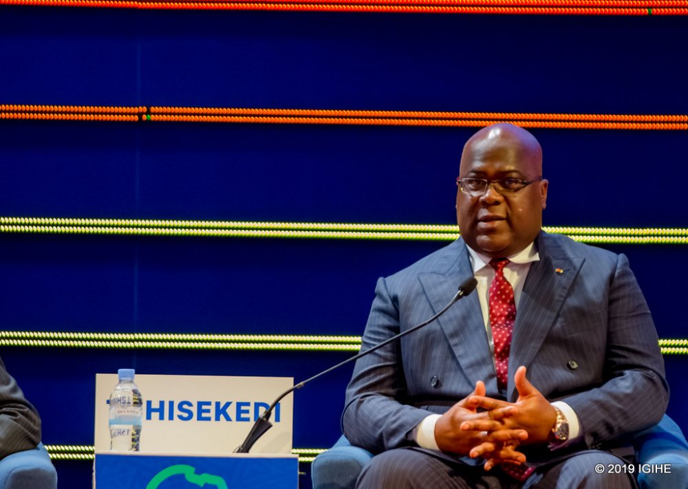 the President of the Democratic Republic of Congo Félix Tshisekedi,