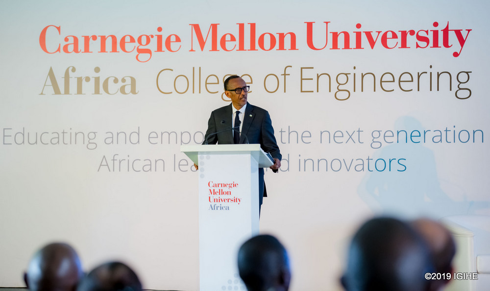 President Kagame thanked the leadership of CMU for having trust in Rwanda and its leadership and all that played a part in getting the project completed including;