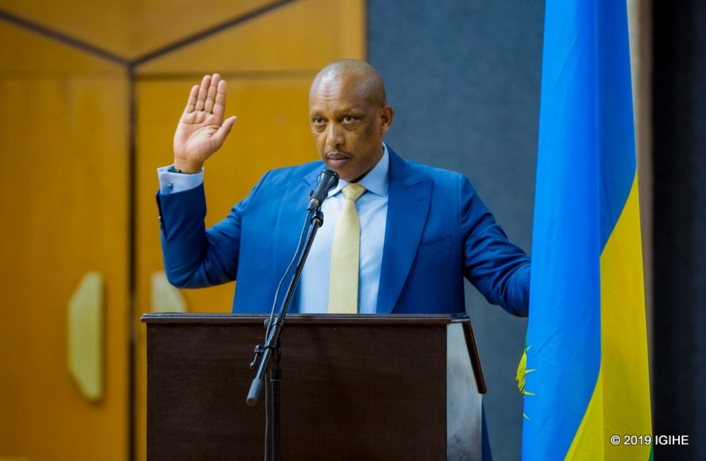 Gen Patrick Nyamvumba is in charge of the Internal Security
