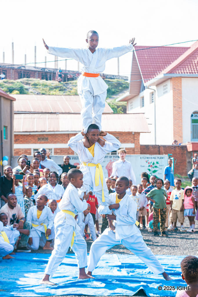 Children at Winners Mount Academy are given the opportunity to showcase their talents.