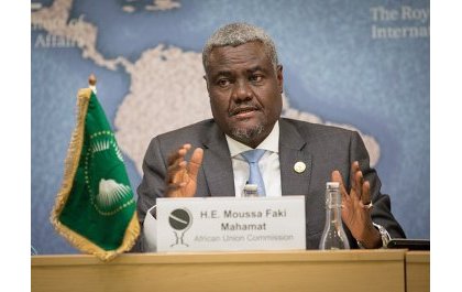 The African Union (AU) Commission Chairperson, Moussa Faki Mahamat has lauded Rwanda for continuing to empower women through recognizing them as equal to men in politics