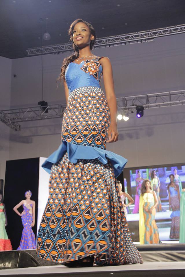 South African Luyolo Mngonyama the second runner-up