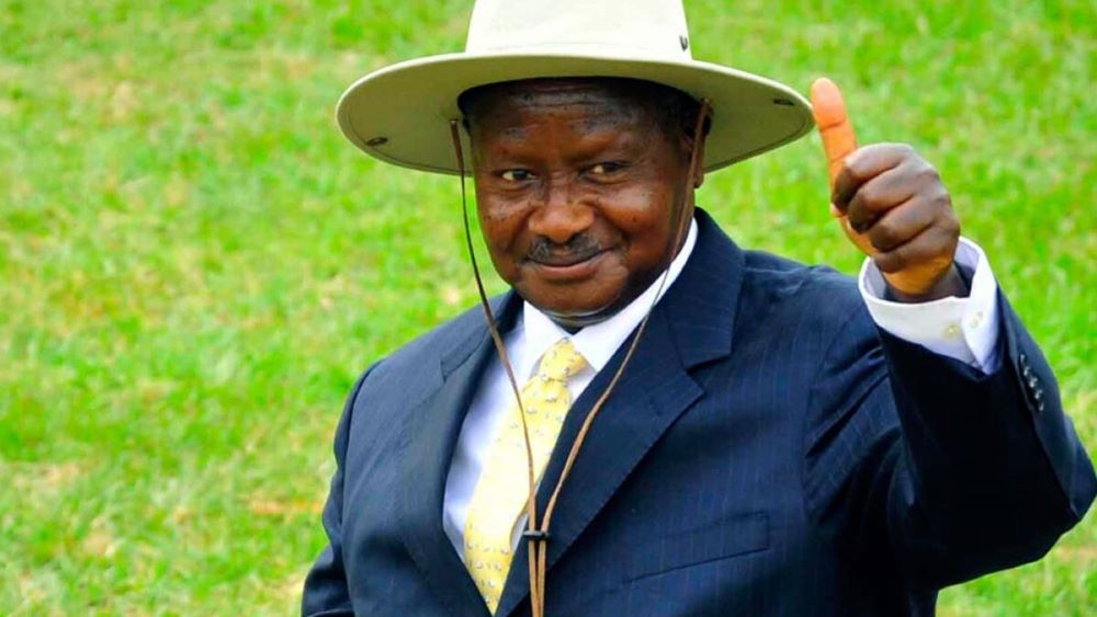 Uganda's President Yoweri K Museveni