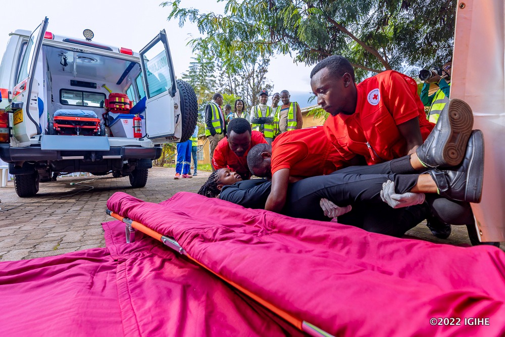 MAGERWA employees were also enlightened on first aid. 