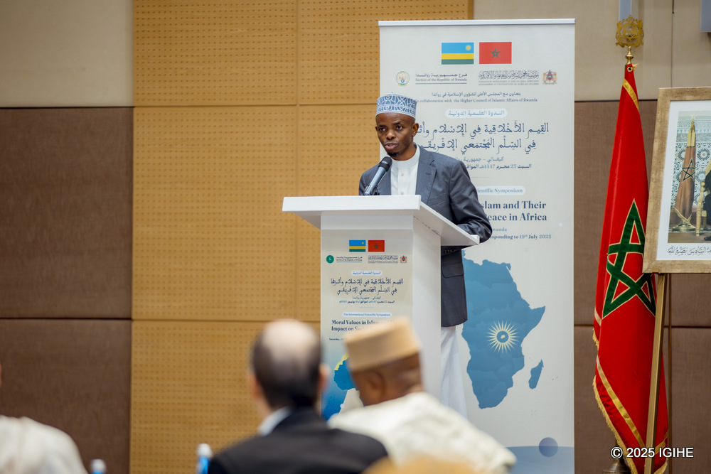 Mufti of Rwanda, Sheikh Sindayigaya Mussa, emphasized the importance of living out Islamic principles beyond religious spaces.