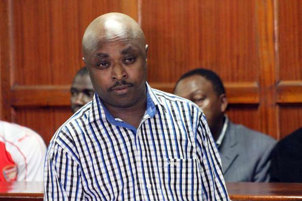 James Mugo Ndichu Alias Mugo wa Wairimu in a Nairobi court on March 14, 2016 where he denied multiple counts of operating an illegal clinic.