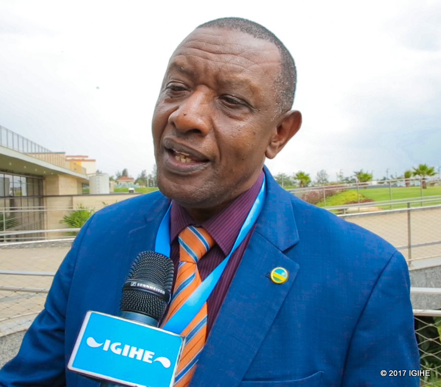 Ambassador of Rwanda in Uganda, Maj. Gen. Frank Mugambage