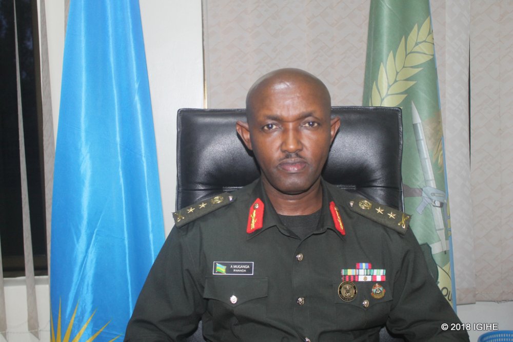 Major General Aloys Muganga has been appointed Commander of the Mechanised Division