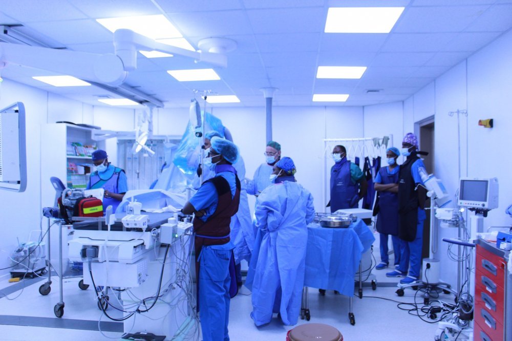 Three kidney transplantations were conducted at King Faisal Hospital this week. 