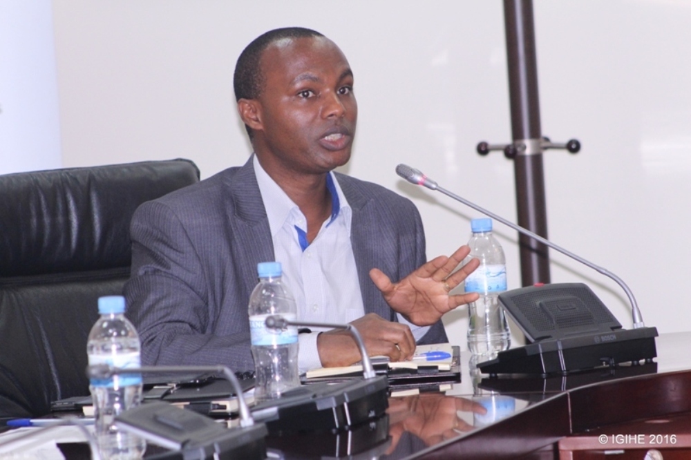 Senior Manager in the BRD’s Education Finance Department, Fred Mugisha
