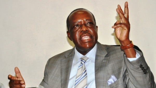 The Minister for Energy and Minerals Prof Sospeter Muhongo.