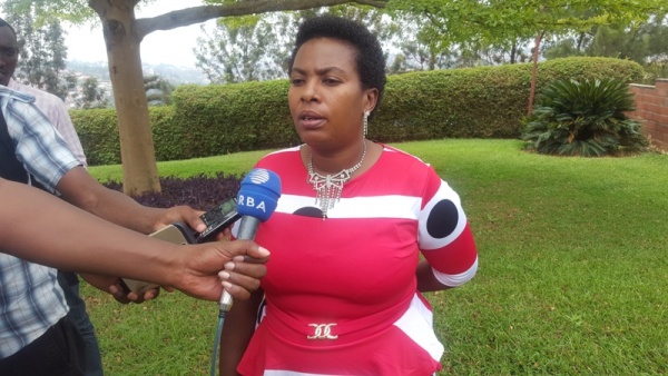Mukabunani Christine, outgoing spokesperson of the National Forum for Political Organization (NFPO)
