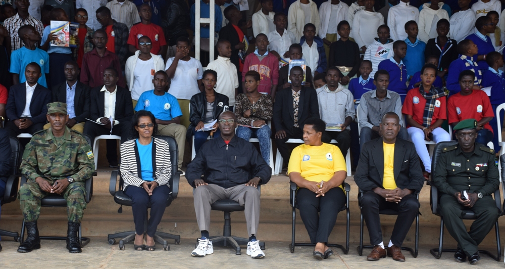 Murekezi and other officials participated in the event