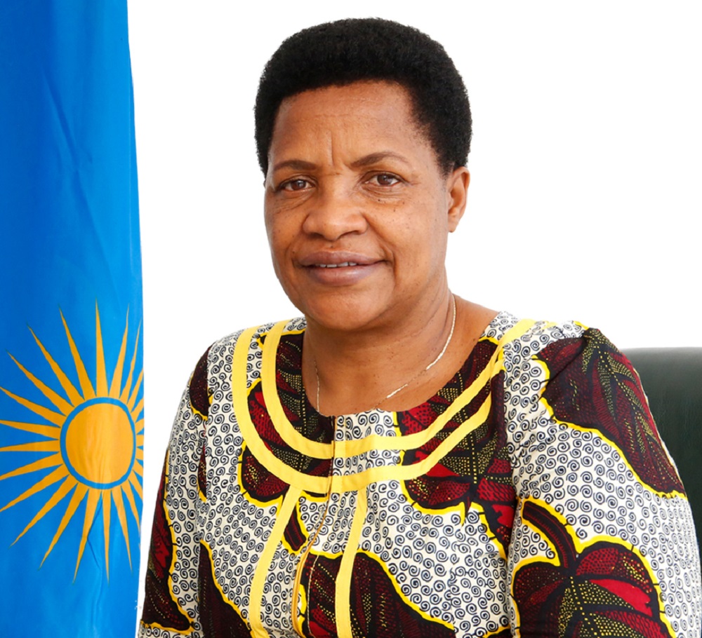 Mureshyankwano Marie Rose is among 12 elected senators. 