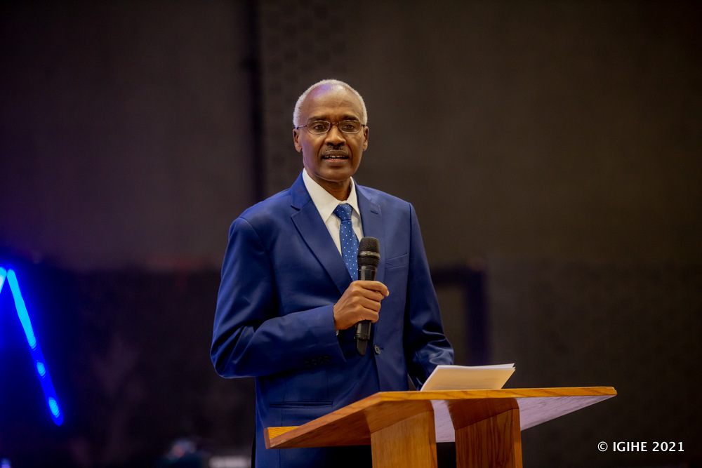 Dr. Charles Murigande was the guest of honour.  