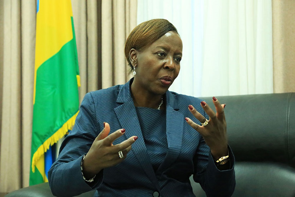Rwanda’s Foreign Affairs, Cooperation and EAC Minister, Louise Mushikiwabo, awaited in Armenia