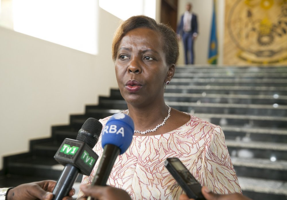 The Minister of Foreign Affairs, Cooperation and East African Community, Louise Mushikiwabo