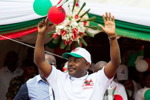 Burundi President Pierre Nkurunziza. In his first reaction to the AU’s plan to send 5,000 troops to stop the cycle of killings in Burundi, Nkurunziza openly declared that his troops would fight those forces