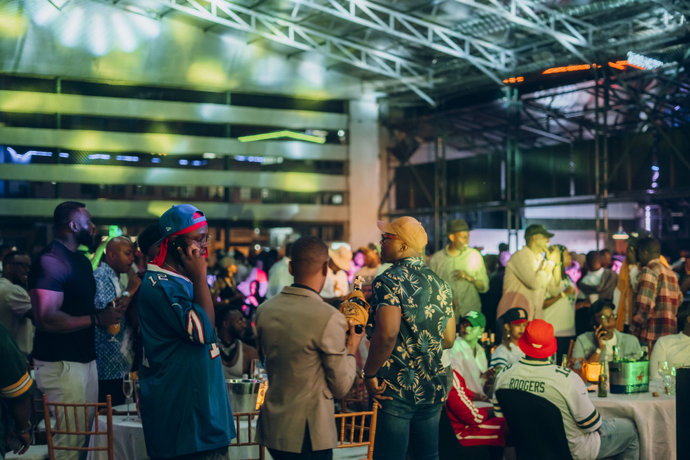 The festival was filled with people donning mostly vintage-inspired fashion.