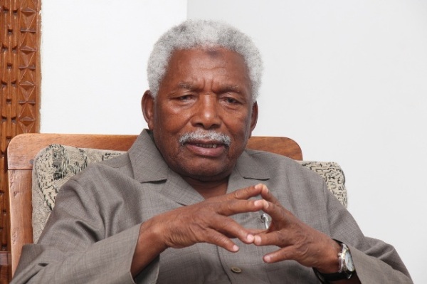 The Former President of Tanzania, Mr Ali Hassan Mwinyi.