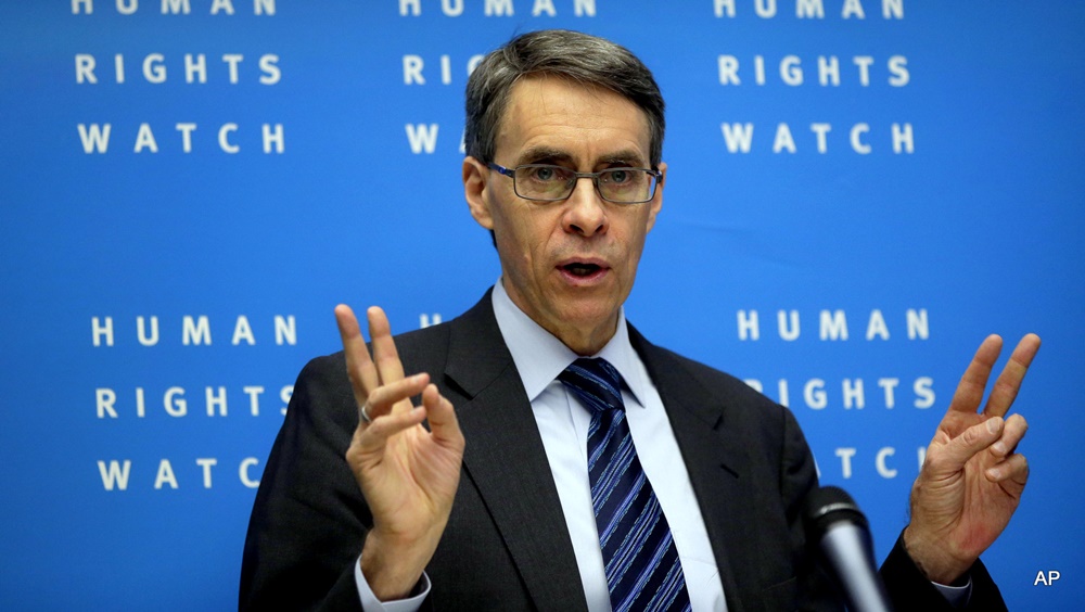 Kenneth Roth, Representatitive of HRW In Rwanda