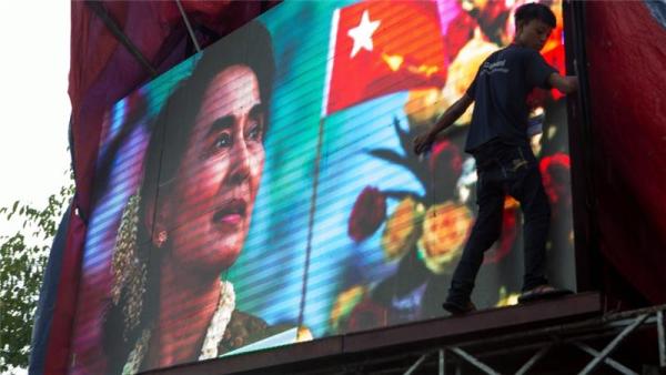 The NLD's landslide victory means they can nominate candidates for the top post of president