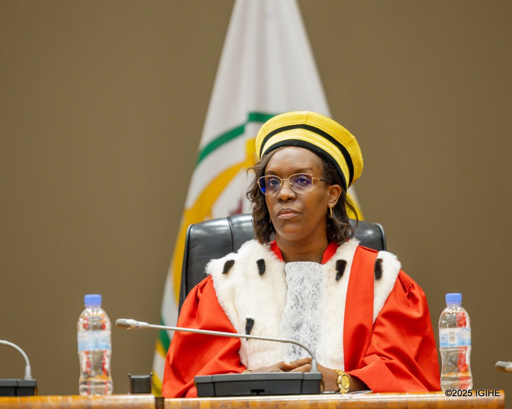Prosecutor General Angelique Habyarimana announced that the number of cases won in the 2024/25 judicial year increased significantly.