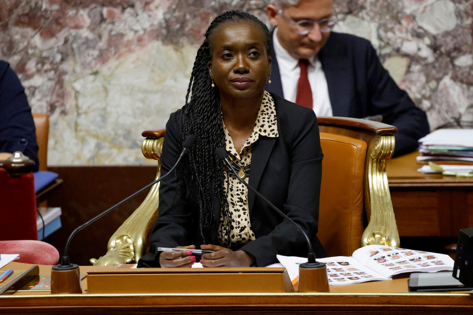 Abomangoli, who was born in Brazzaville in the Republic of the Congo and immigrated to France as a child, is a member of the left-wing La France Insoumise (LFI) party.