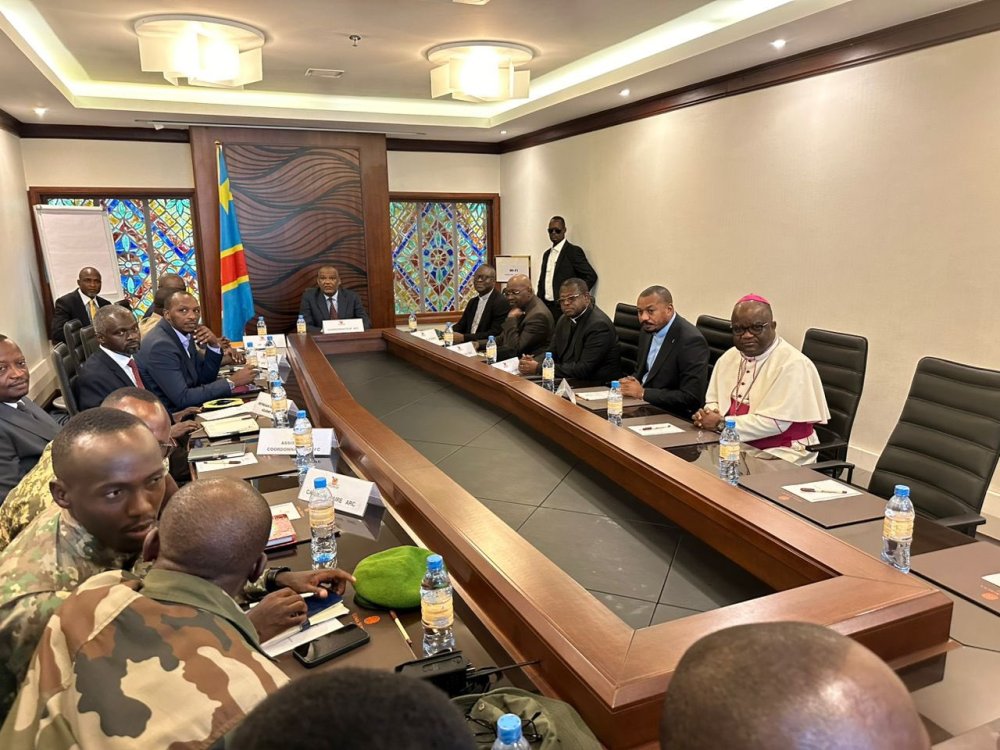 Representatives of the Catholic and the Anglican Church in the Democratic Republic of Congo (DRC) have met with the armed group M23 in Goma.