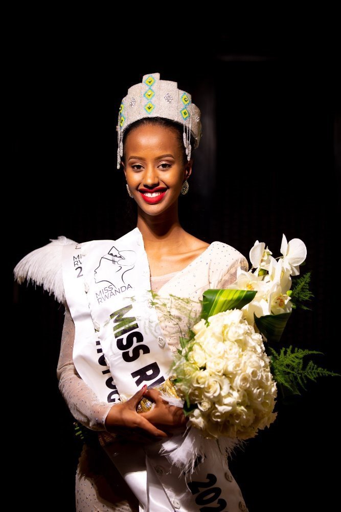 Miss Nishimwe Naomie was crowned Miss Rwanda in 2020.
