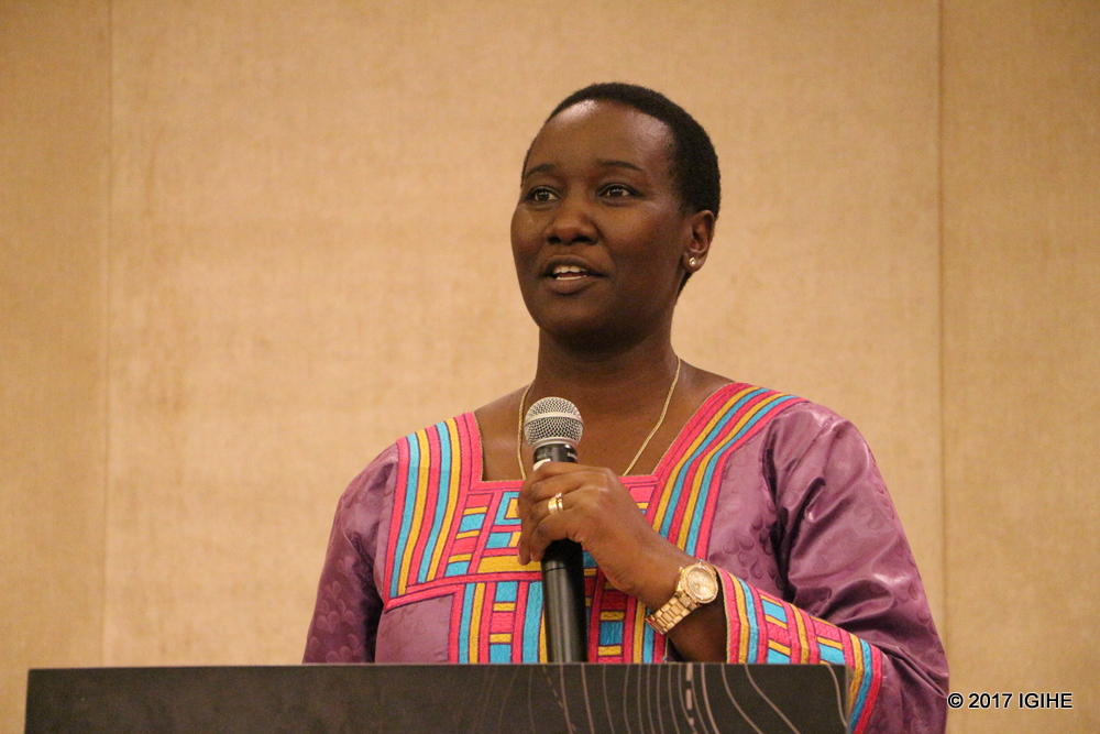 Minister of Culture, Julienne Uwacu