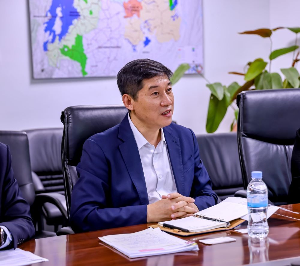 Mr. Gao Zhiqiang is the Counsellor of the Chinese Embassy in Rwanda.