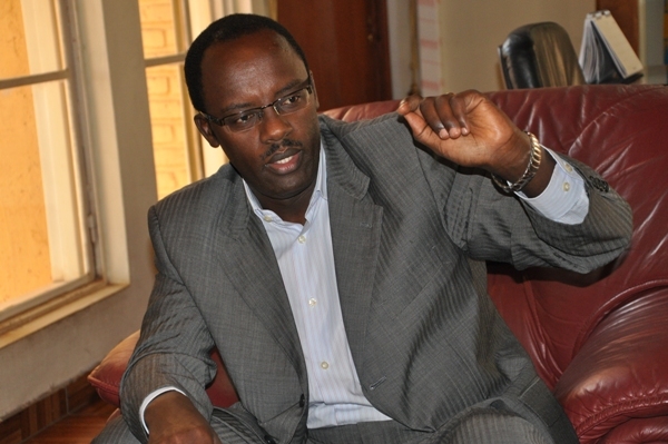 The mayor of Kigali city, Fidèle Ndayisaba
