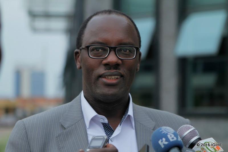 The executive secretary of National Unity and Reconciliation Commission (NURC), Fidele Ndayisaba 