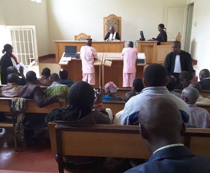 Ndego Sacco Manager and Loan Officer in Ngoma Intermediate Court (Photo: Pax Press)