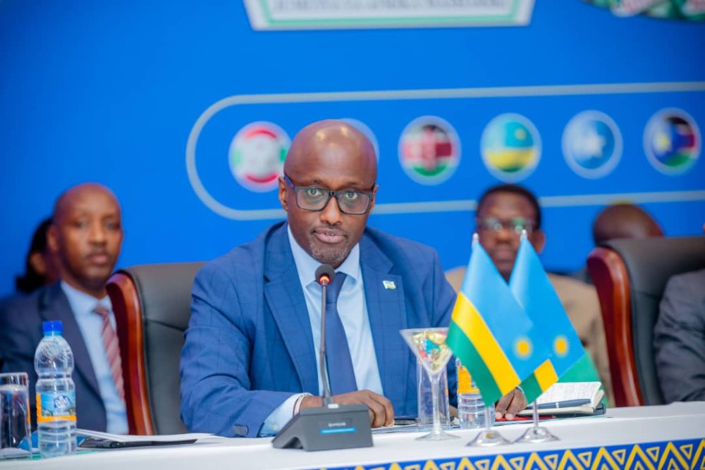 Rwanda’s Minister of Foreign Affairs and International Cooperation, Ambassador Olivier Nduhungirehe.